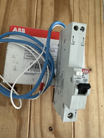 ABB 16A 30MA DS271 C16 TYPE C RCBO 2csr175092r2164 1 SINGLE POLE