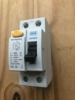 BG BRITISH GENERAL 40 AMP 30mA RCD CUR4030 2 POLE