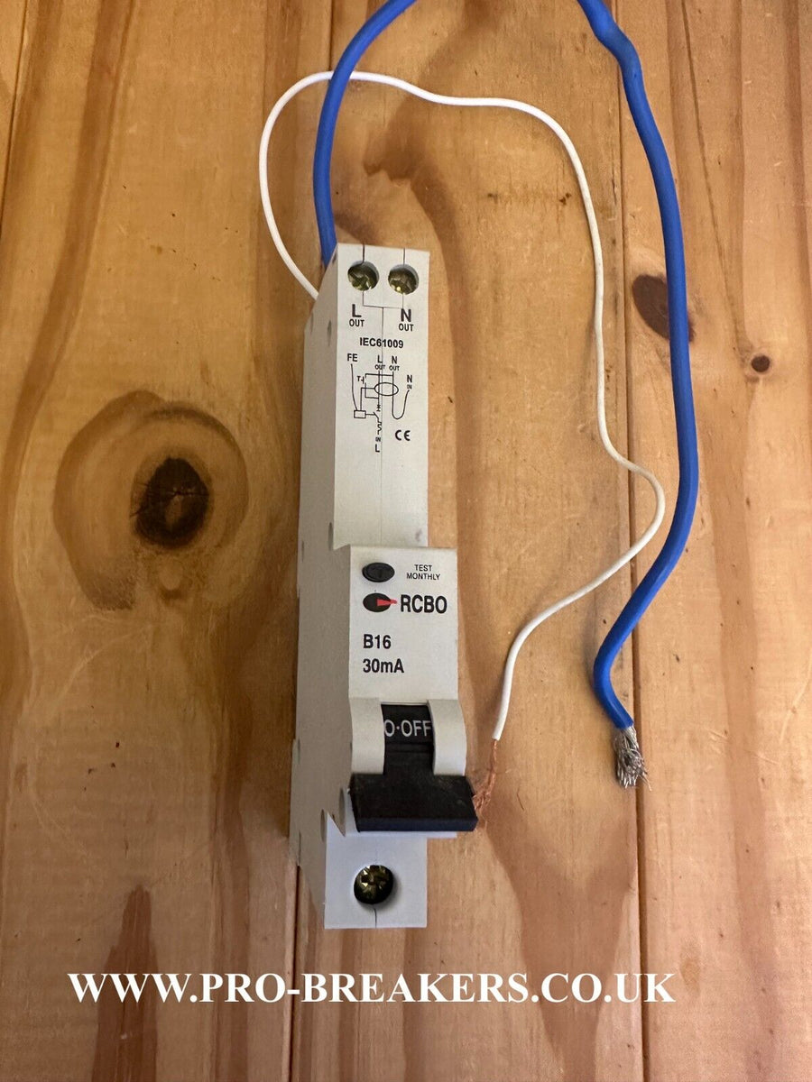 B16 Rcbo LEWDEN CGD RCBO16/30 16A 30MA RCBO 6KA 230V TYPE B B16 1 POLE RCBO16/3 ...