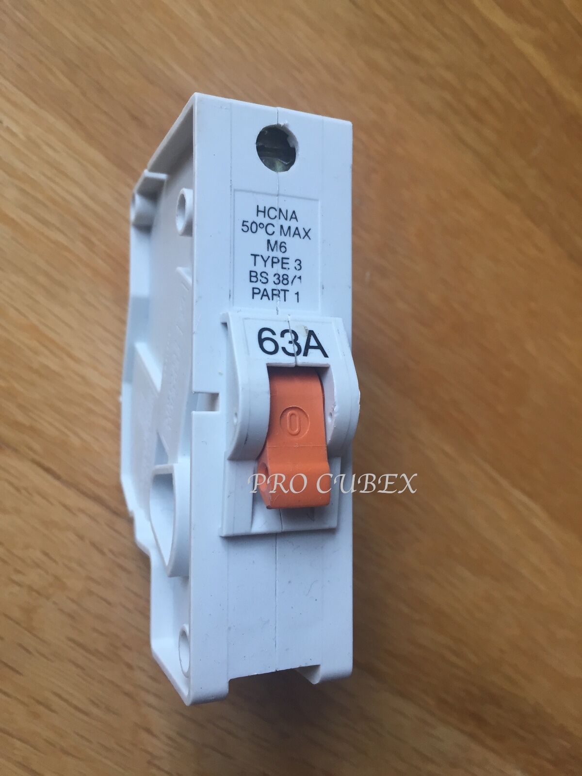 Salvatore Federale 6 Ampere Tipo 3 M5 - Interruttore Stablok CNA, Protettivo Supplementare, 1 Polo