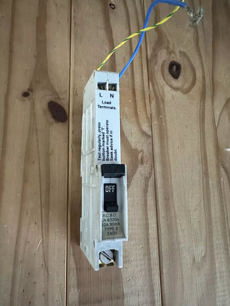 MK 32A 30MA LN6330S RCBO TYPE 2 1 POLE 240V