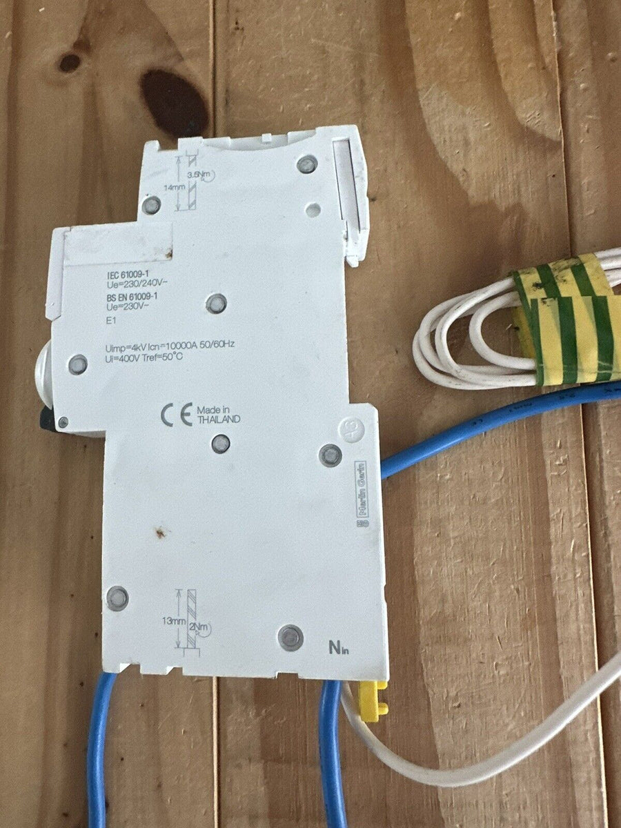 SCHNEIDER A9D11816 16 AMP RCBO ACTI 9 10KA C CURVE 30MA TYPE A – PRO ...