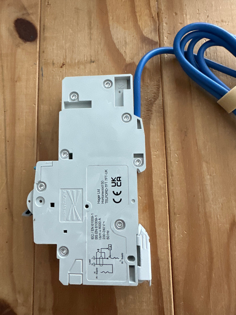 32A Hager AE232Y C32 Double Pole RCBO at ₹ 1200/piece in Pimpri 32A Hager AE232Y C32 Double Pole RCBO at ₹ 1200/piece in Pimpri