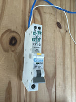 EUROPA EUC7R.40/1C 40 AMP 30MA TYPE C 6kA 30mA RCBO RCD MCB