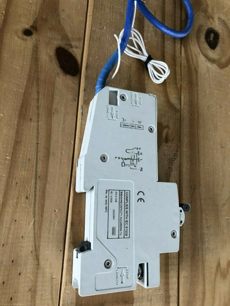 NEWLEC 10 AMP CURVE B 6kA 30mA RCBO TYPE A – PRO BREAKERS