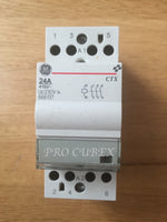 GENERAL ELECTRIC GE 24A CONTACTOR 666137 2 POLE CTX