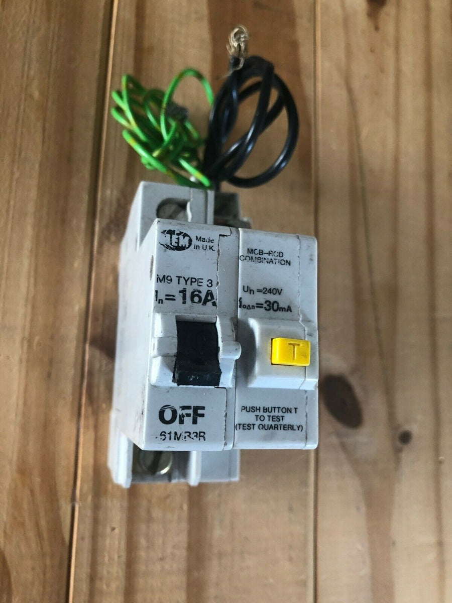 240v Rcd EATON MEM BILL 16A 30MA 161MB3R TYPE 3 2 POLE RCD RCCB 240V – PRO BREAKERS