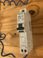 SCHNEIDER 10A 30MA 26858 C60HC10R30 RCBO 1 POLE TYPE C C10