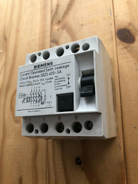 SIEMENS 5SZ3 420-3A RCD 