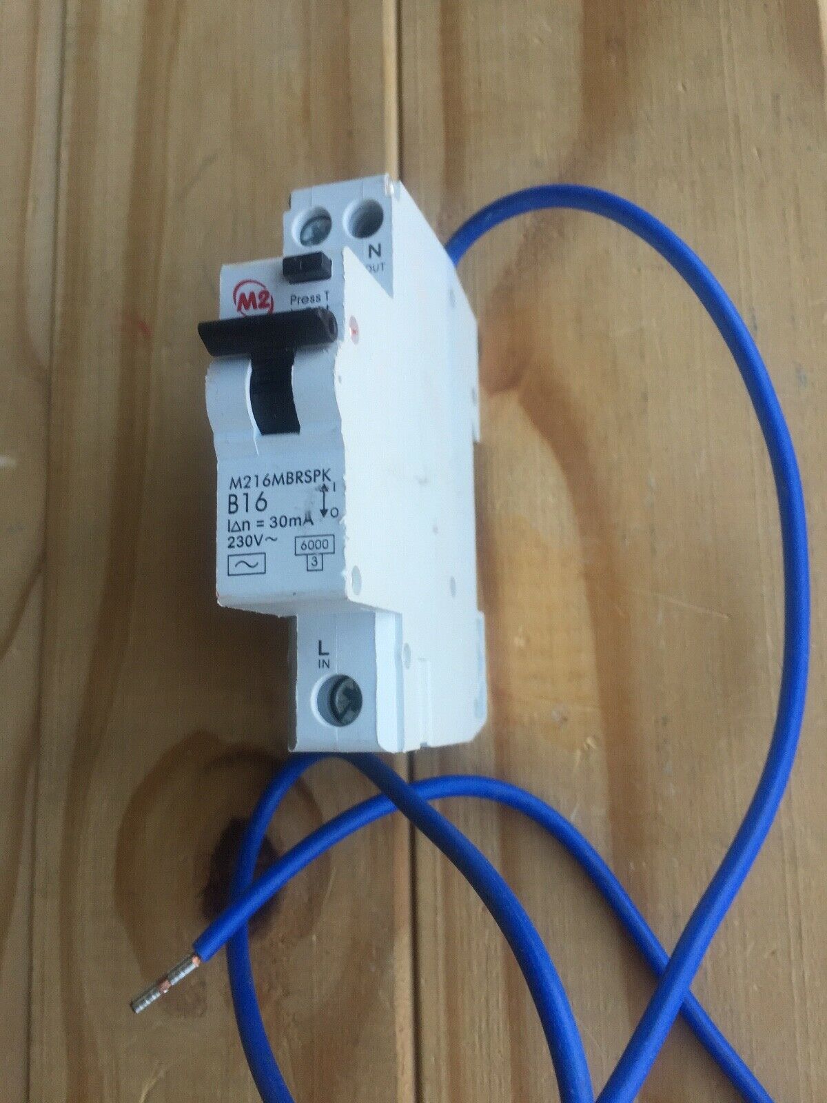 M2 16A 30MA TYPE B B16 RCBO 1 POLE M216MBRSPK 230V – PRO BREAKERS