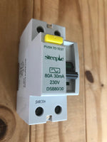 Steeple 80A 30MA DSB80/30 RCD RCCB 2 DOUBLE POLE