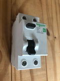 SCHNEIDER ELECTRIC 80 AMP 30mA DOUBLE POLE RCD RCCB TYPE AC EASY 9 EZ9R33280