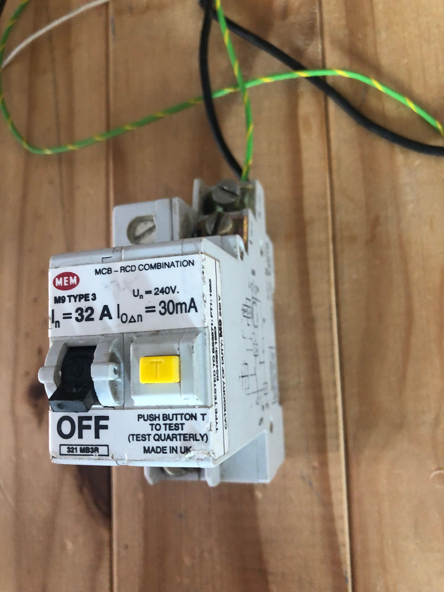 MEM 32A 30MA 321MB3R TYPE 3 M9 2 POLE RCD RCCB 240V EATON BILL – PRO ...